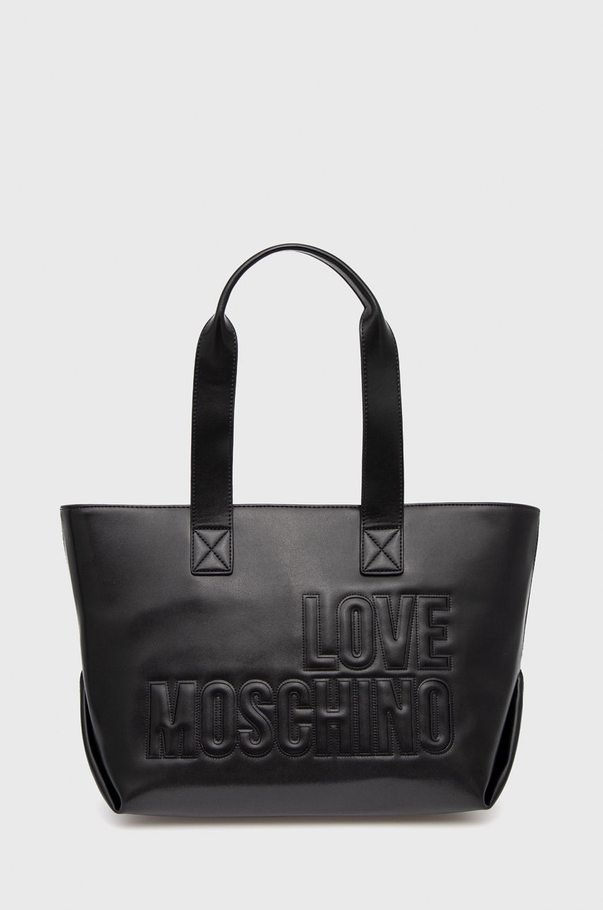 

Чанта Love Moschino в черно, Черен