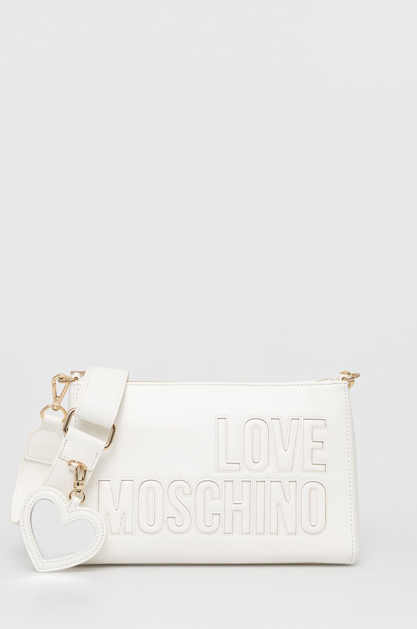 

Чанта Love Moschino в бяло, Бял