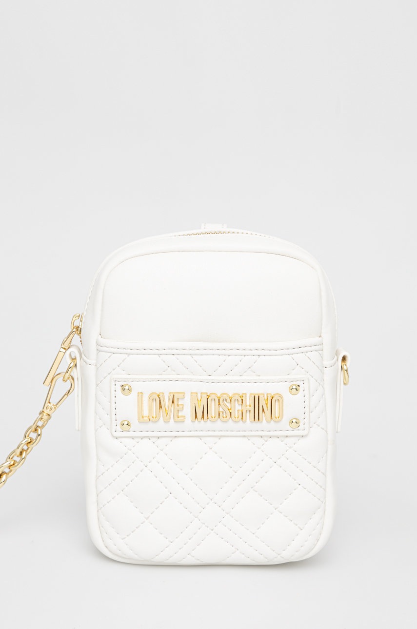 

Чанта Love Moschino в бяло, Бял