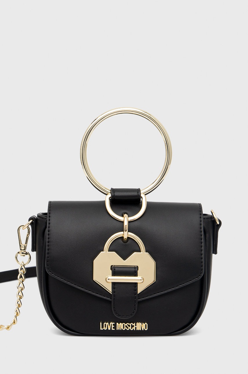 

Чанта Love Moschino в черно, Черен