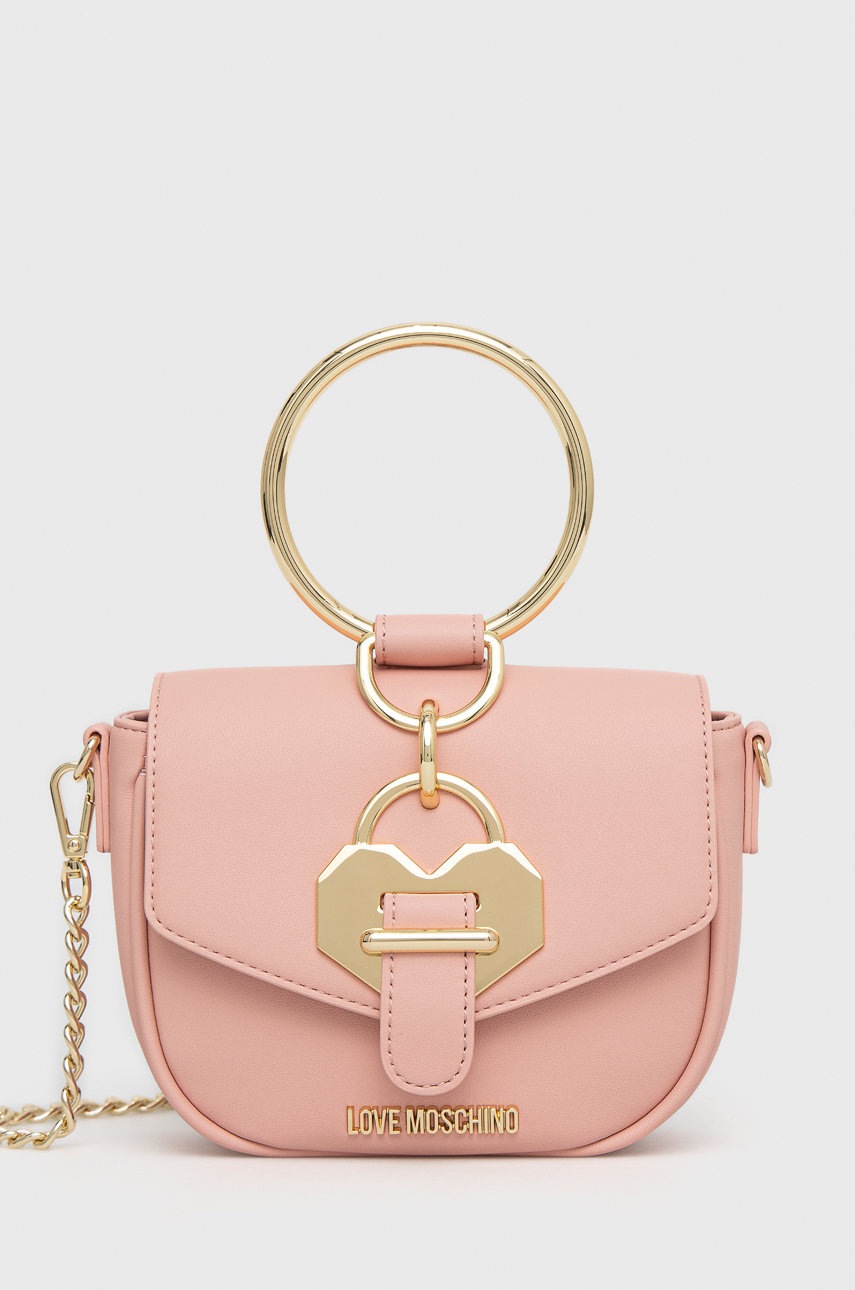 

Чанта Love Moschino в розово, Розов