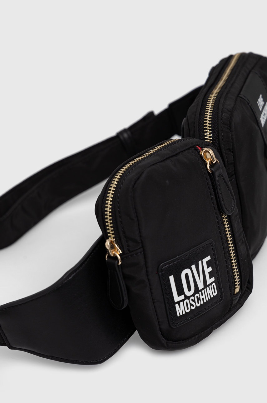 

Сумка на пояс Love Moschino цвет чёрный