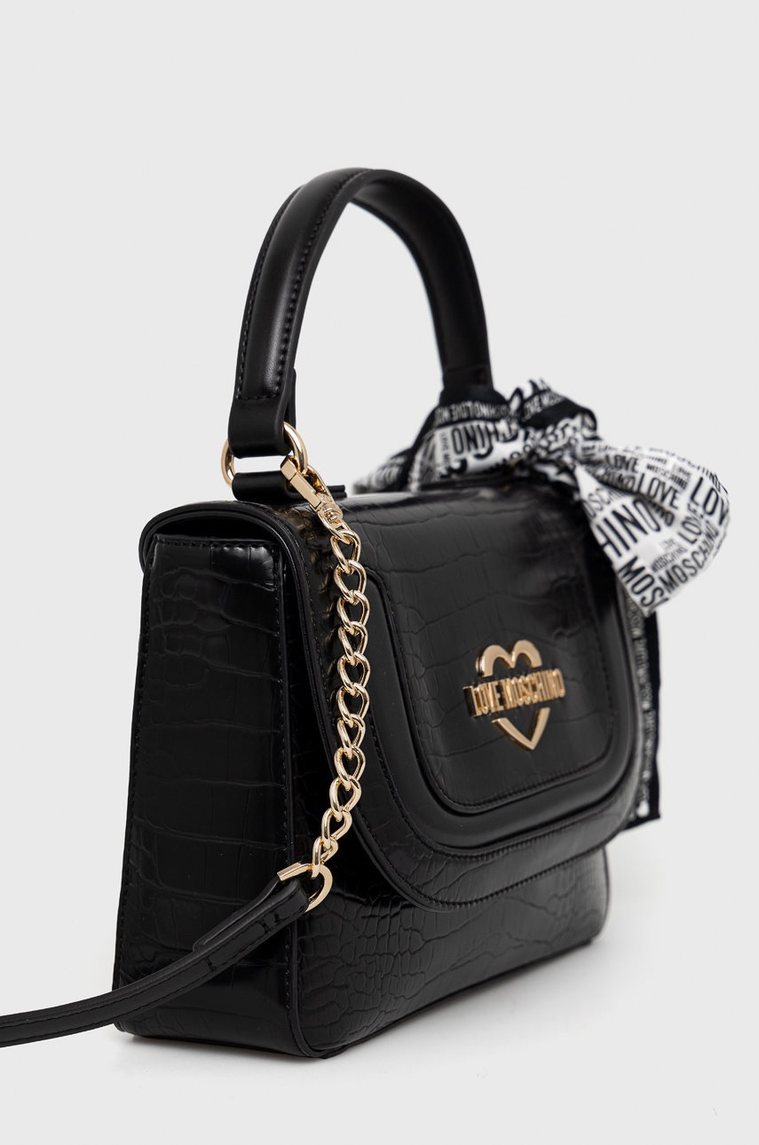 

Сумочка Love Moschino колір чорний