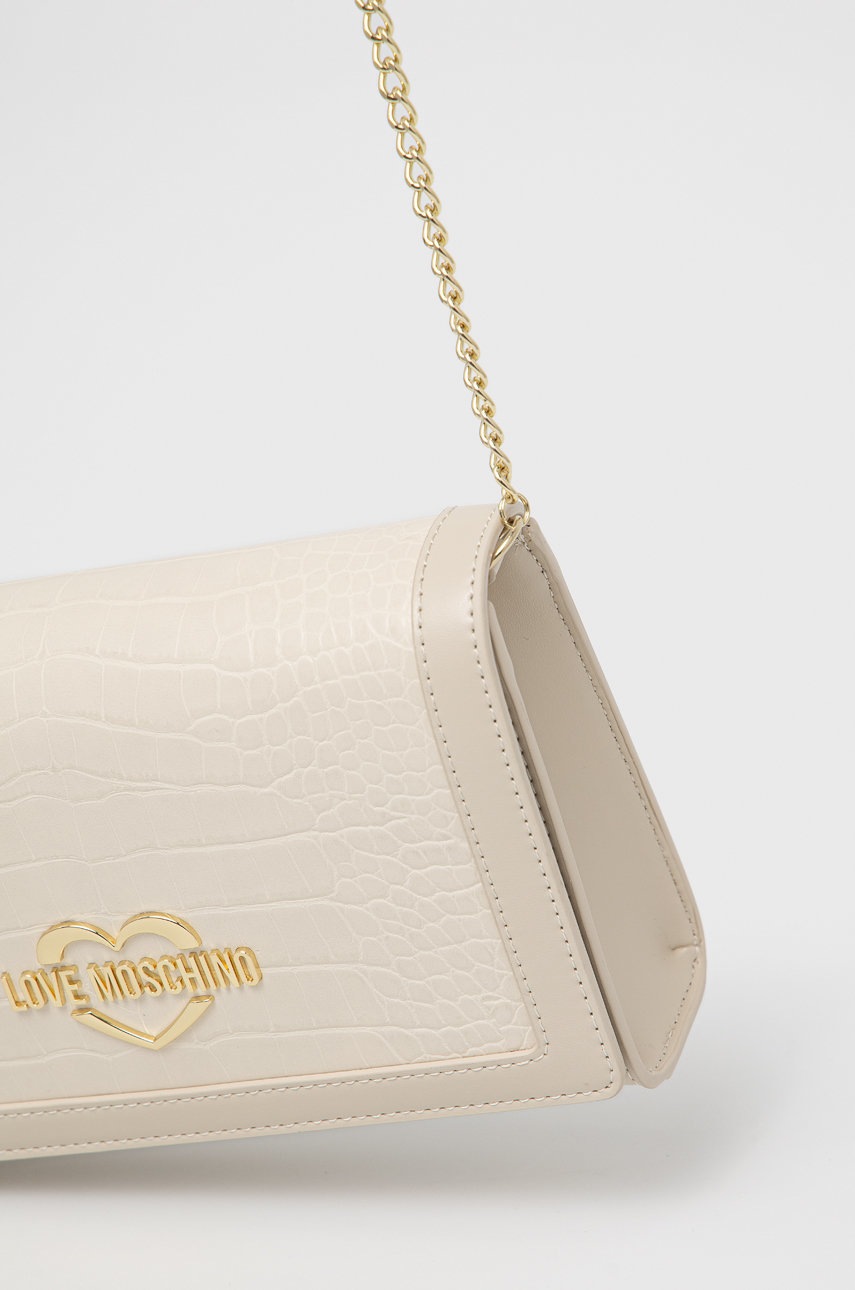 

Сумочка Love Moschino колір бежевий