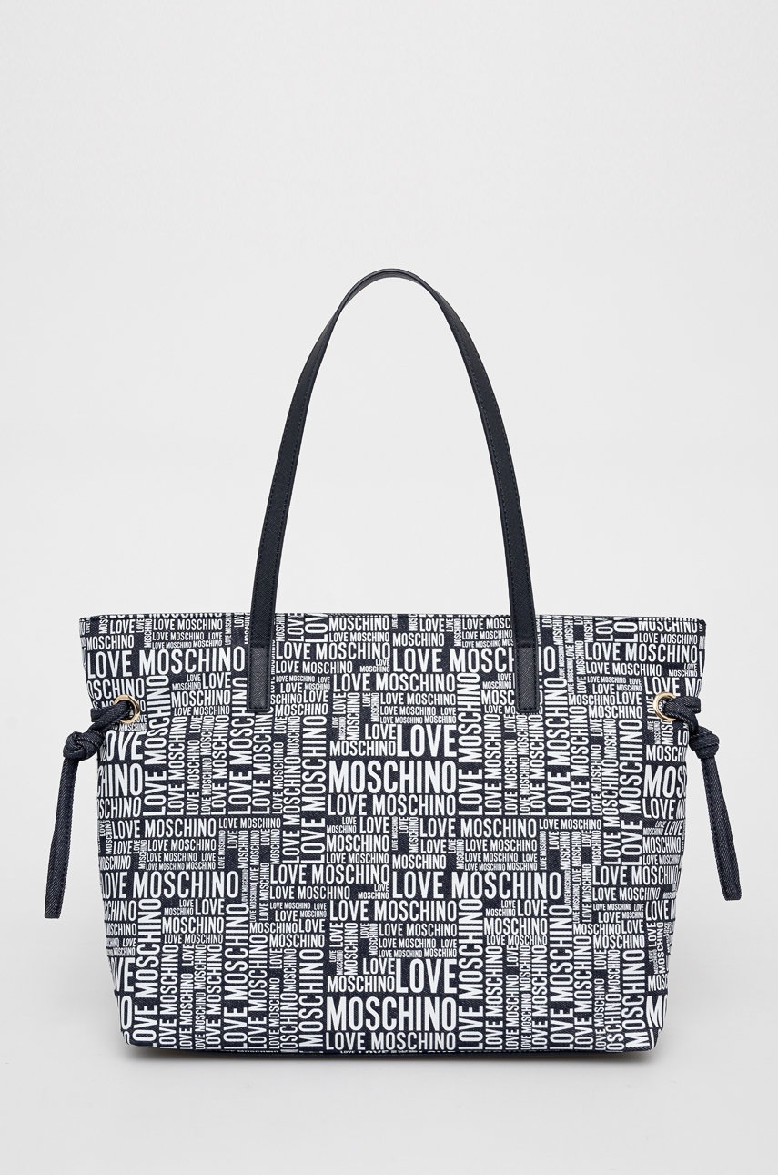 

Чанта Love Moschino в черно, Черен