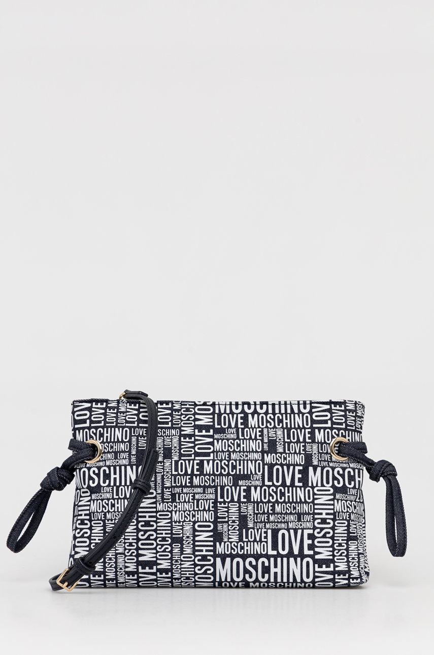 

Чанта Love Moschino в тъмносиньо, Тъмносин