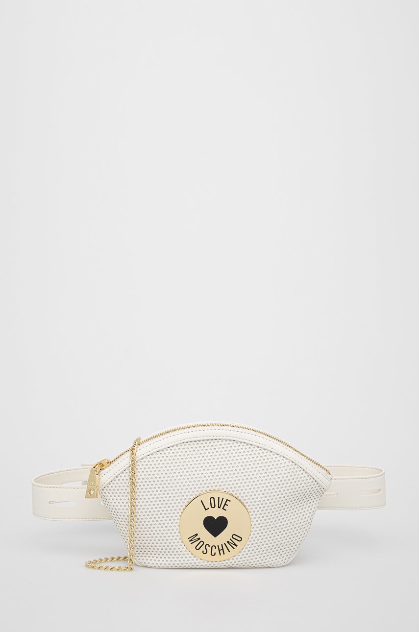 

Чанта Love Moschino в бяло, Бял