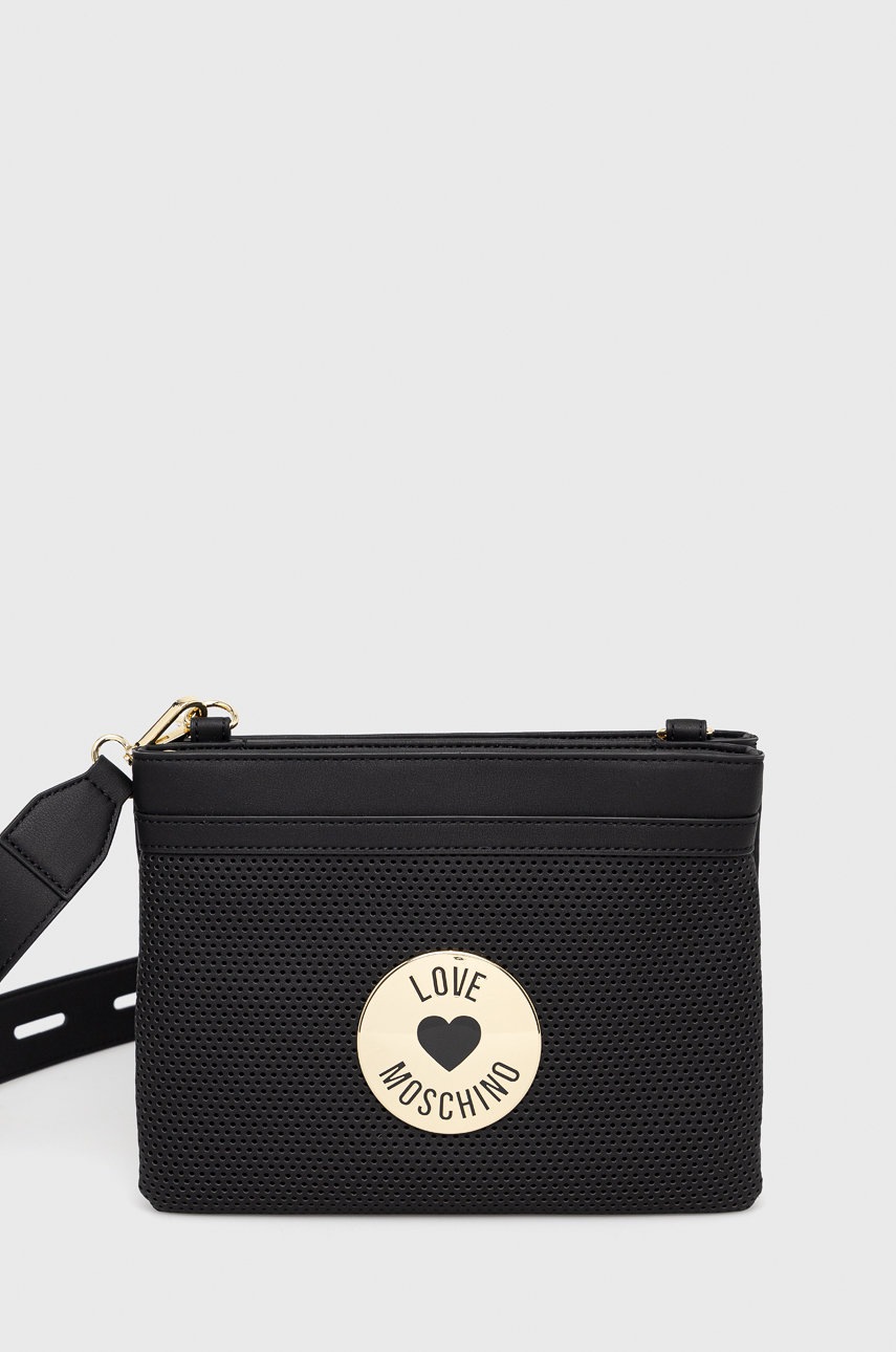 

Чанта Love Moschino в черно, Черен
