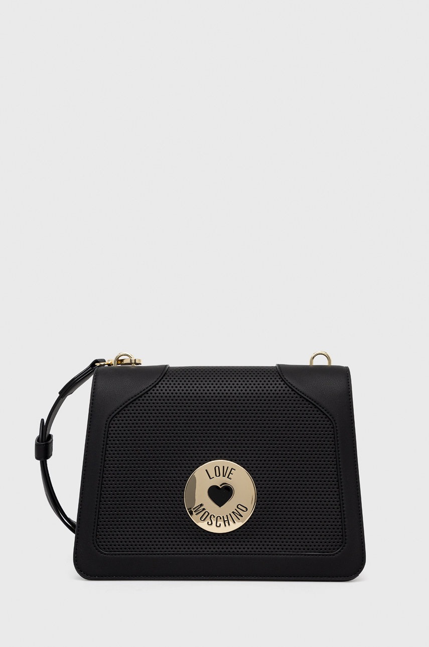 

Чанта Love Moschino в черно, Черен