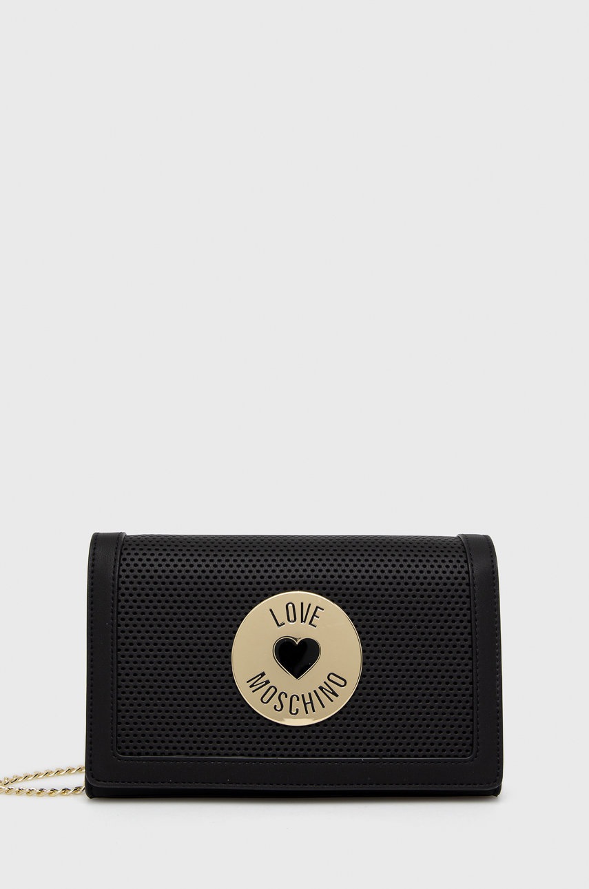 

Чанта Love Moschino в черно, Черен