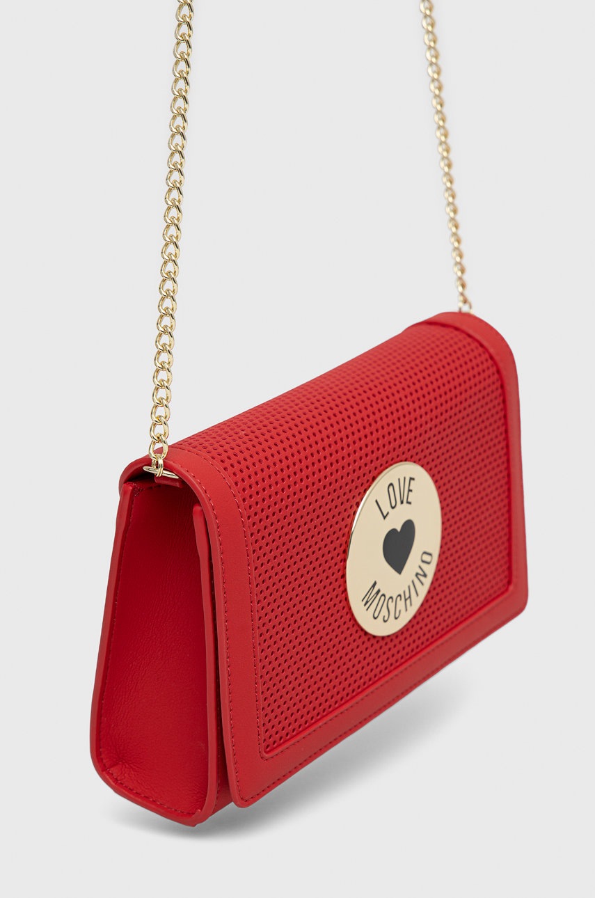 

Сумочка Love Moschino колір червоний