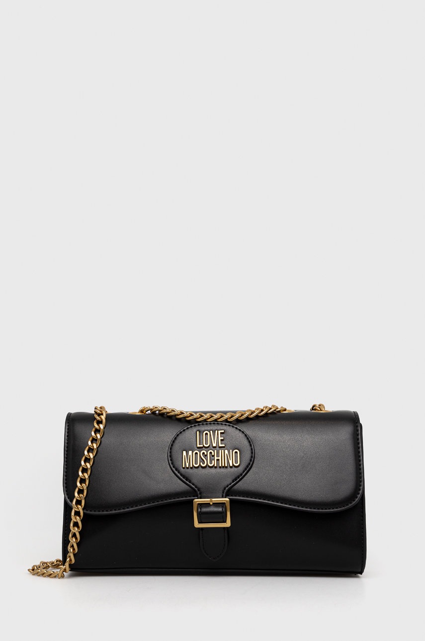 

Чанта Love Moschino в черно, Черен
