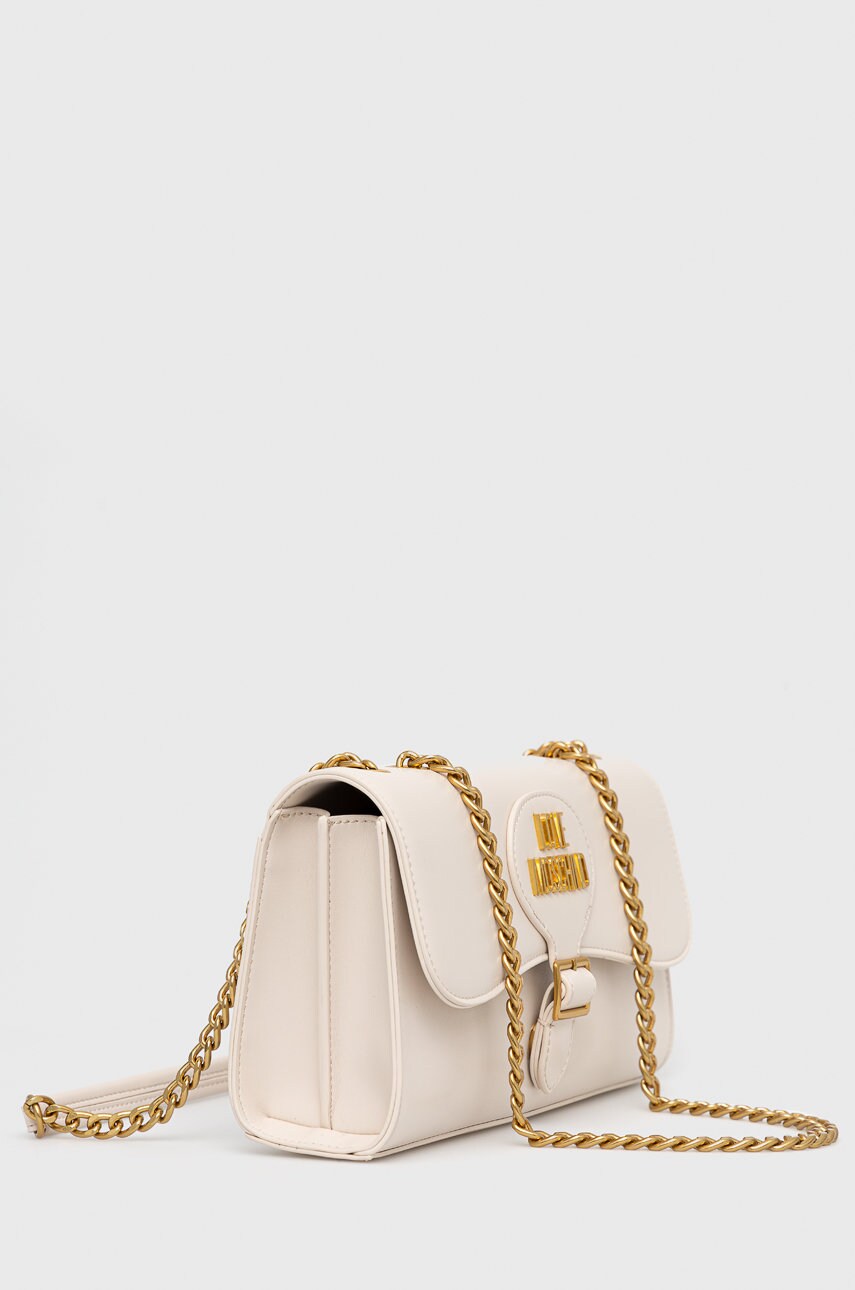 

Сумочка Love Moschino колір бежевий