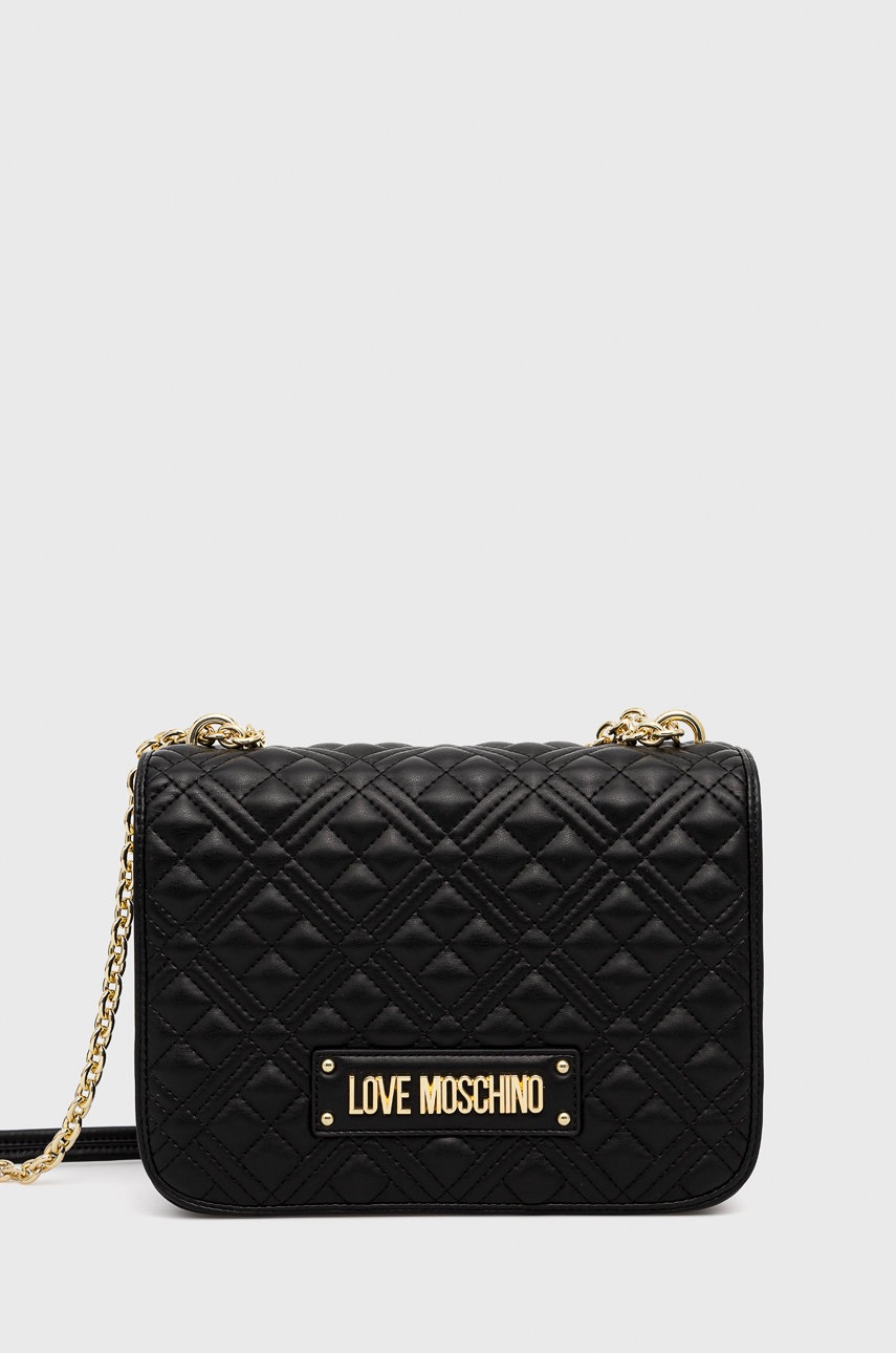 

Чанта Love Moschino в черно, Черен