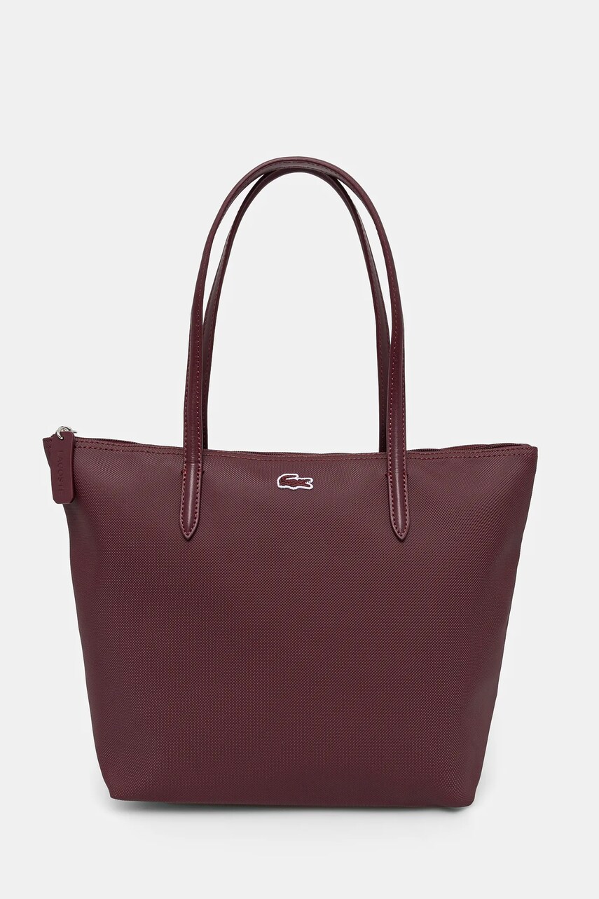 Lacoste poseta culoarea bordo