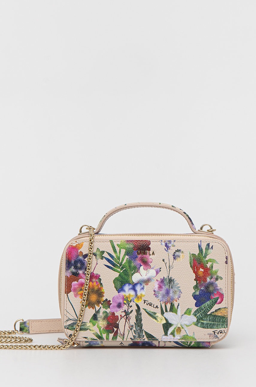 

Кожена чанта Furla, Многоцветен