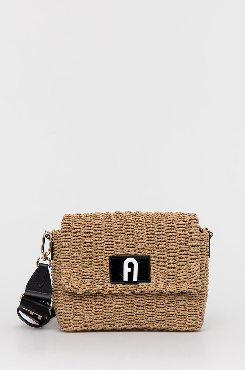 Furla poseta culoarea bej