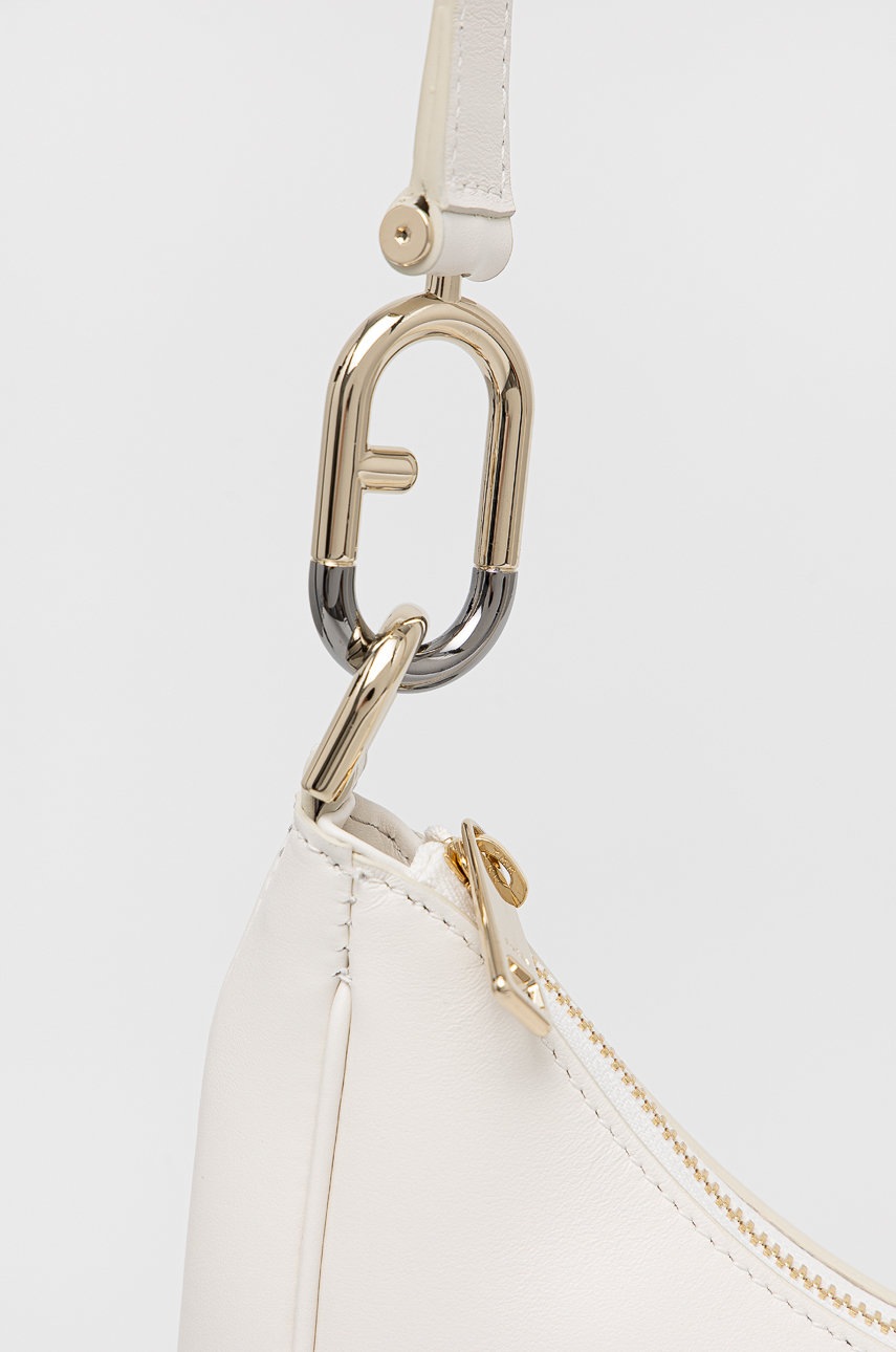 

Шкіряна сумочка Furla колір білий