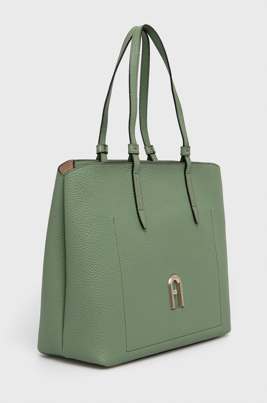 

Кожаная сумочка Furla цвет зелёный