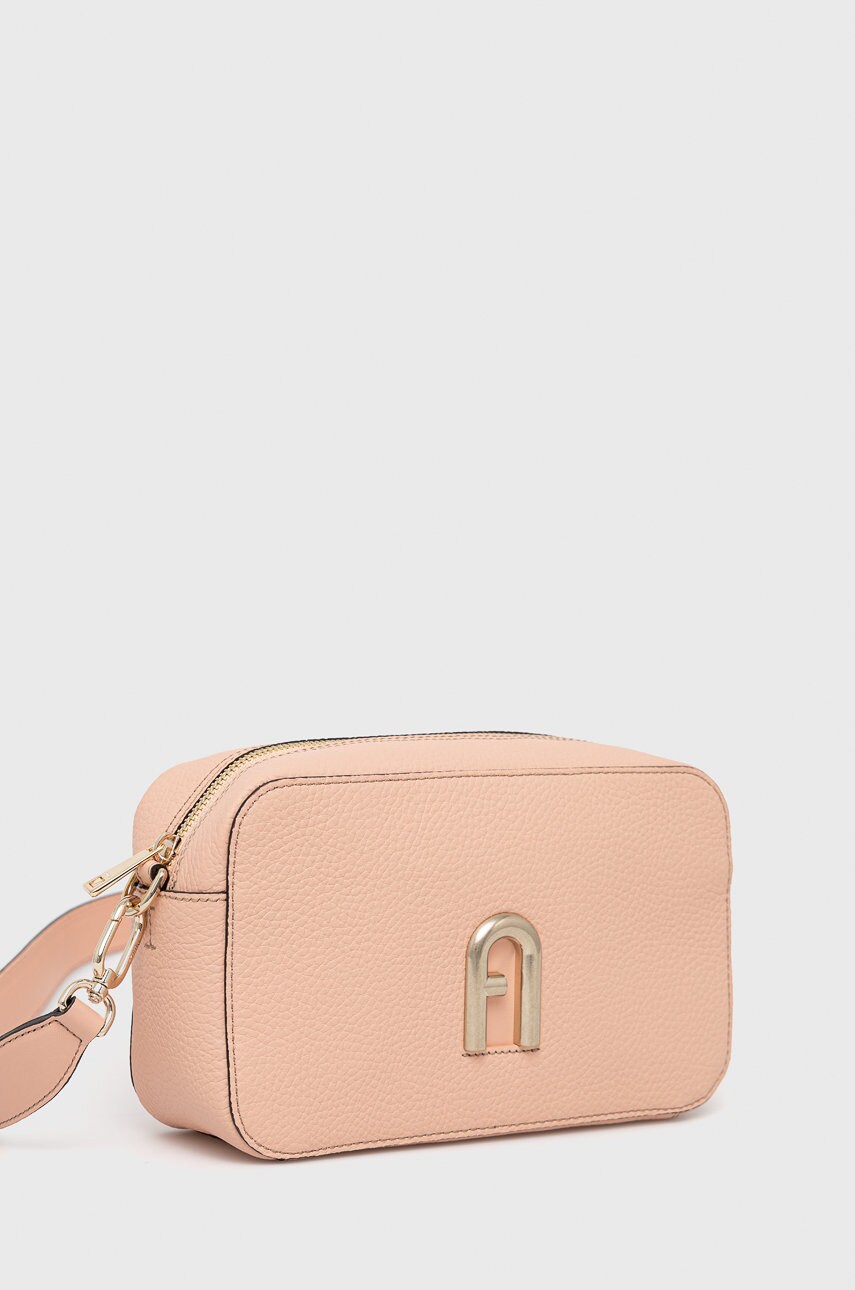 

Шкіряна сумочка Furla колір рожевий