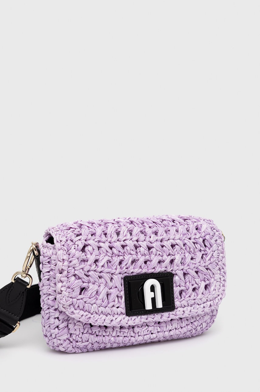 

Сумочка Furla цвет фиолетовый