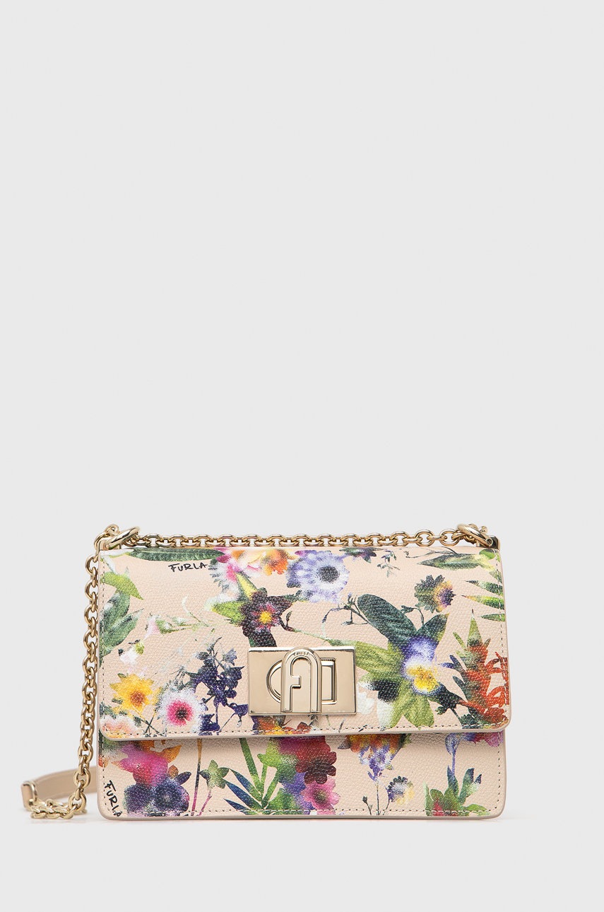 

Кожена чанта Furla, Многоцветен