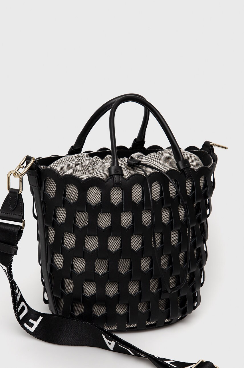 

Шкіряна сумочка Furla колір чорний
