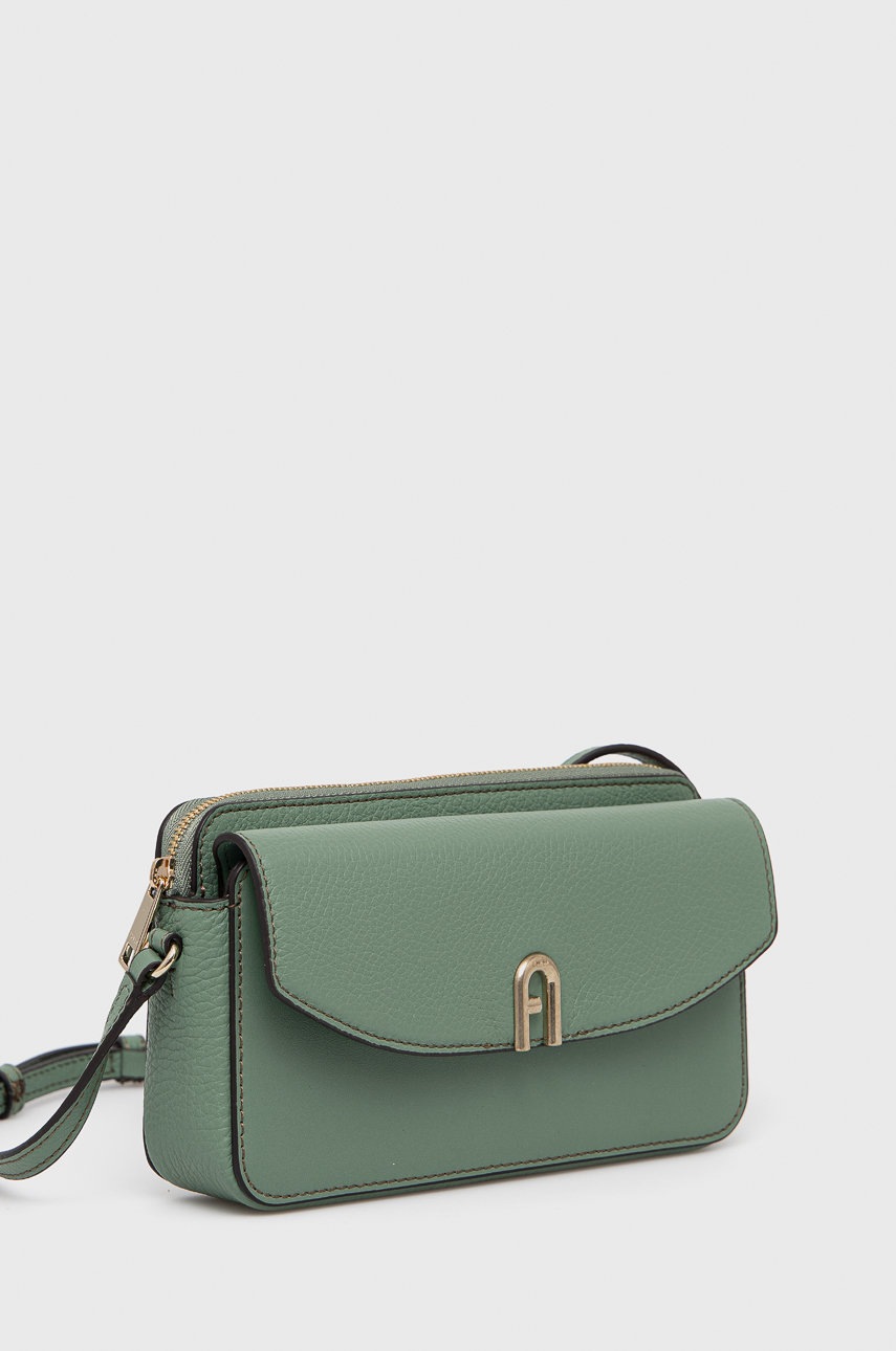 

Кожаная сумочка Furla цвет зелёный
