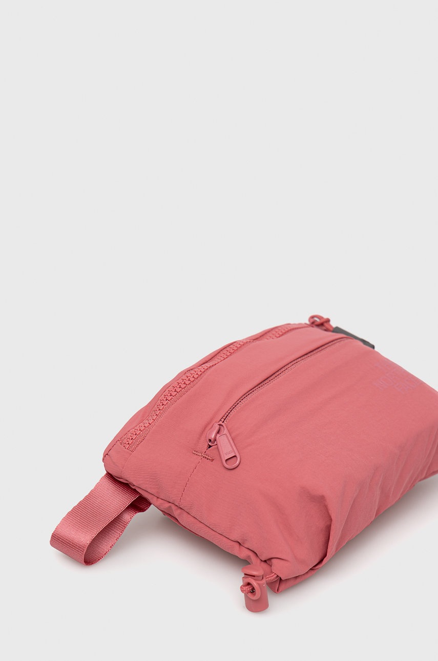 

Сумка на пояс The North Face колір рожевий