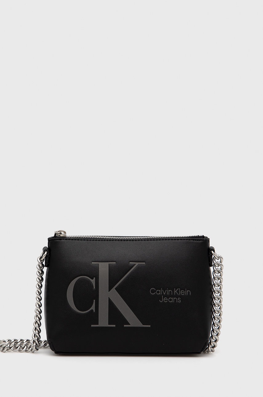 

Чанта Calvin Klein Jeans в черно, Черен