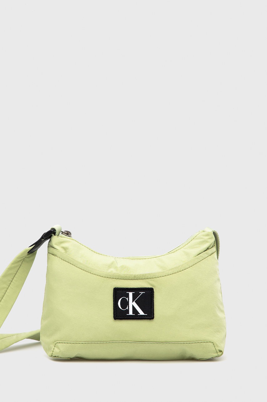 

Чанта Calvin Klein Jeans в зелено, Зелен