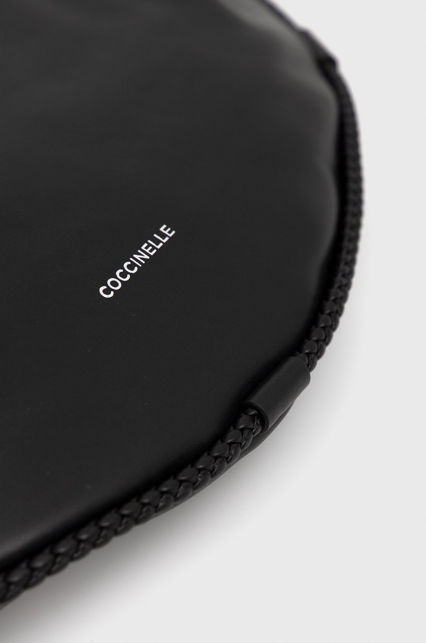 

Шкіряна сумочка Coccinelle колір чорний