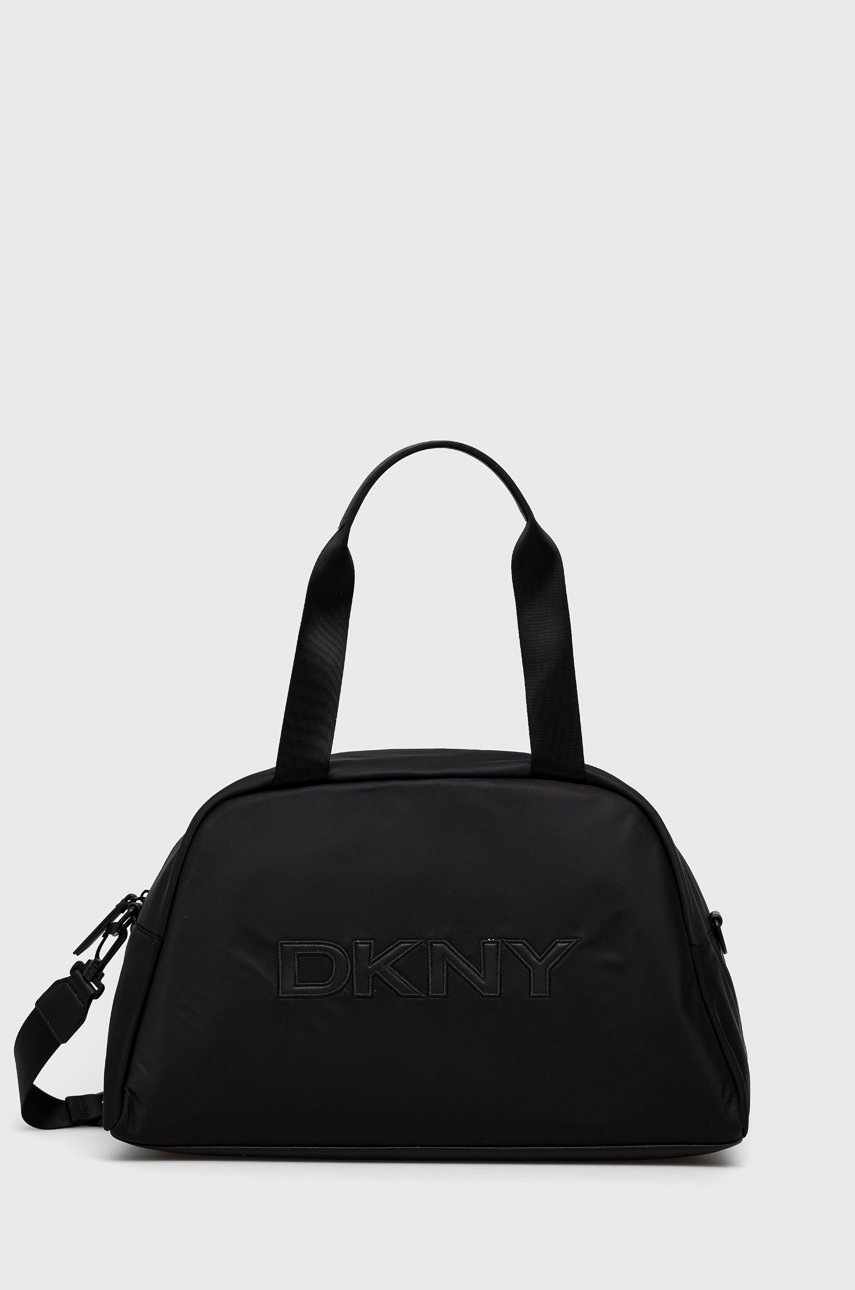 

Чанта Dkny в черно, Черен