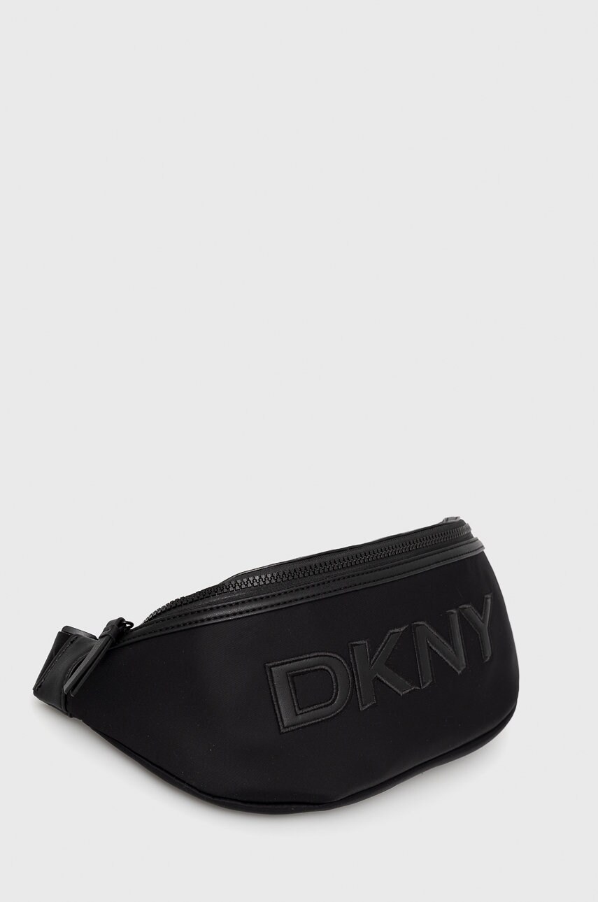 

Сумка на пояс Dkny колір чорний
