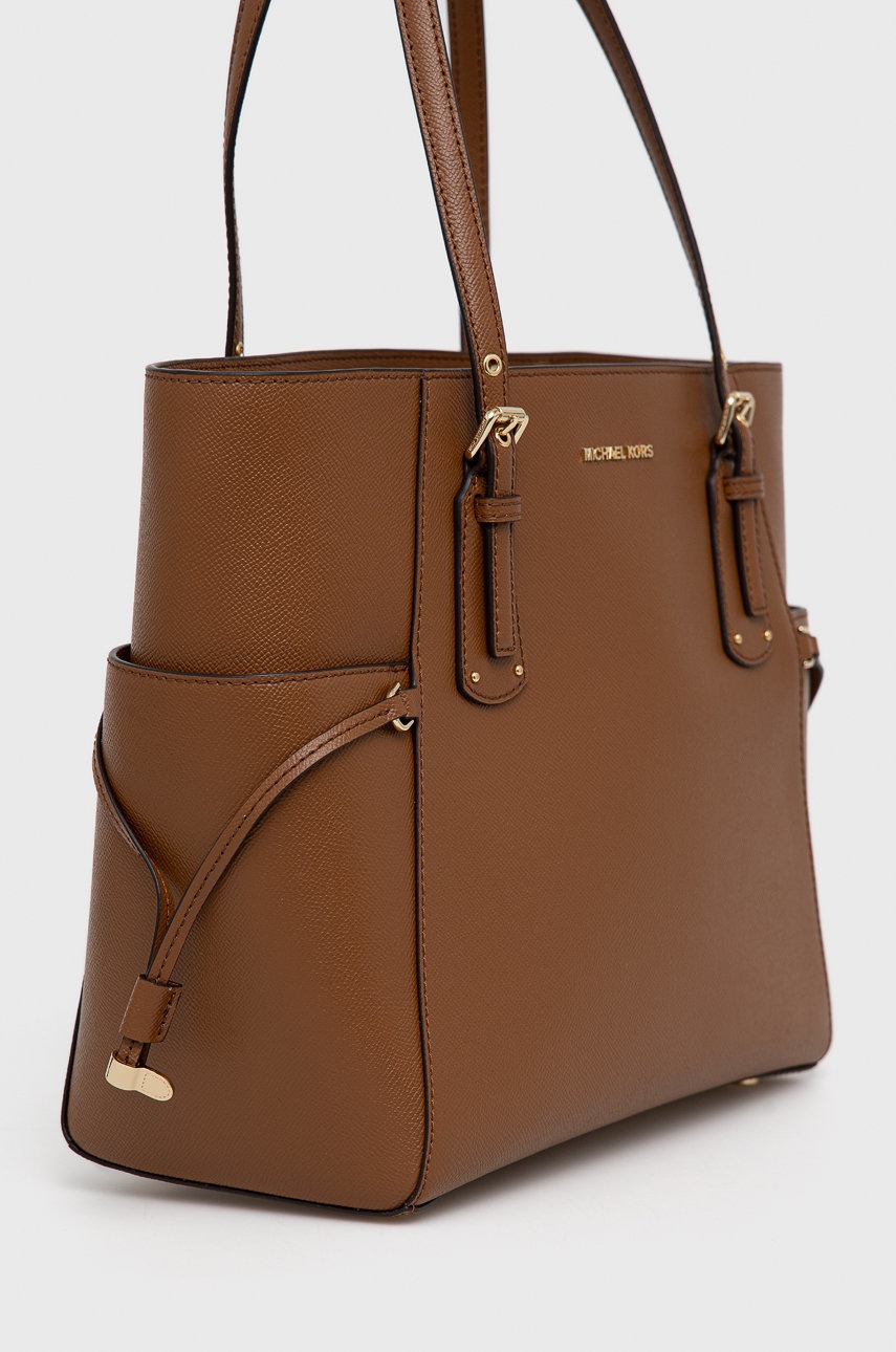

Шкіряна сумочка MICHAEL Michael Kors колір коричневий