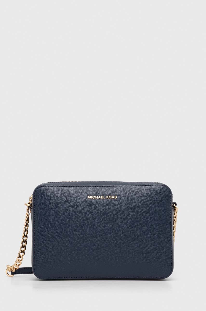 

Шкіряна сумочка MICHAEL Michael Kors колір синій