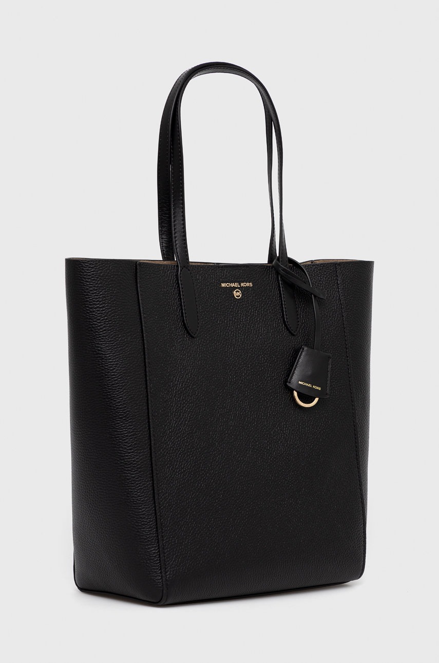 

Шкіряна сумочка MICHAEL Michael Kors колір чорний