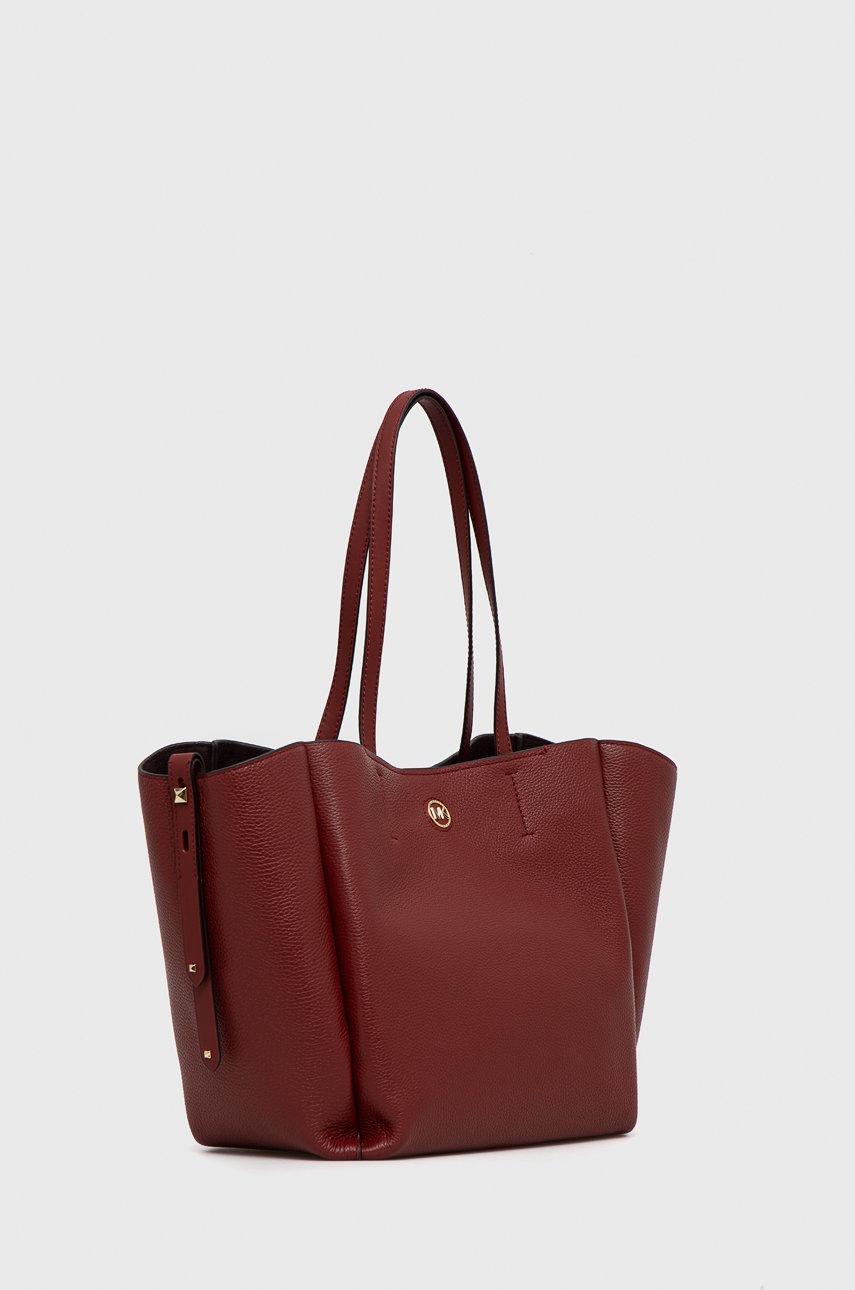 

Шкіряна сумочка MICHAEL Michael Kors колір бордовий
