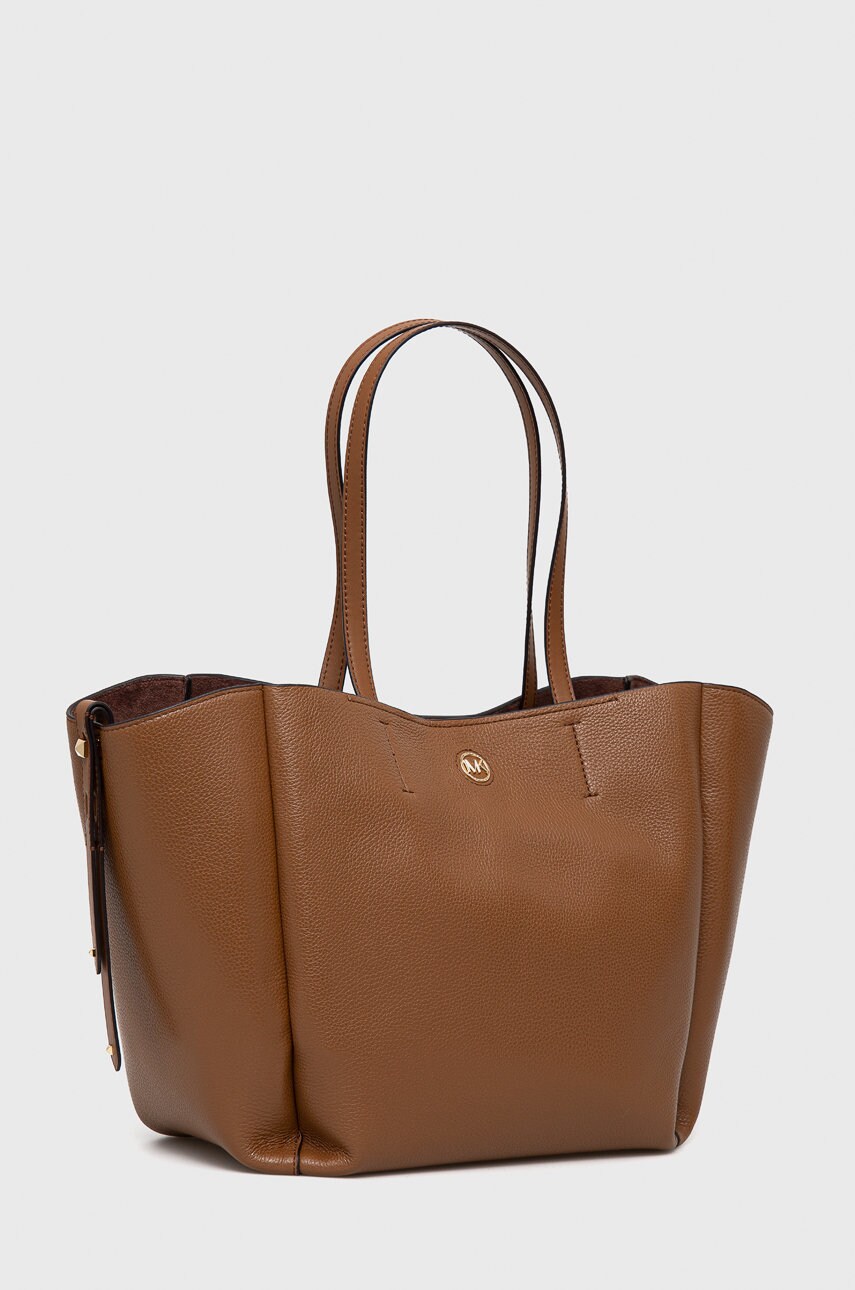

Шкіряна сумочка MICHAEL Michael Kors колір коричневий
