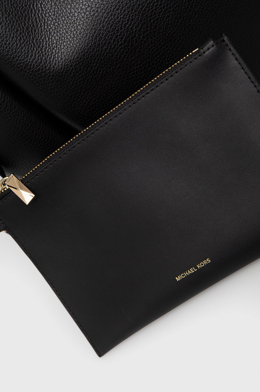

Шкіряна сумочка MICHAEL Michael Kors колір чорний