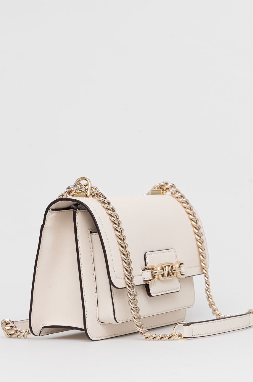 

Кожаная сумочка MICHAEL Michael Kors цвет бежевый