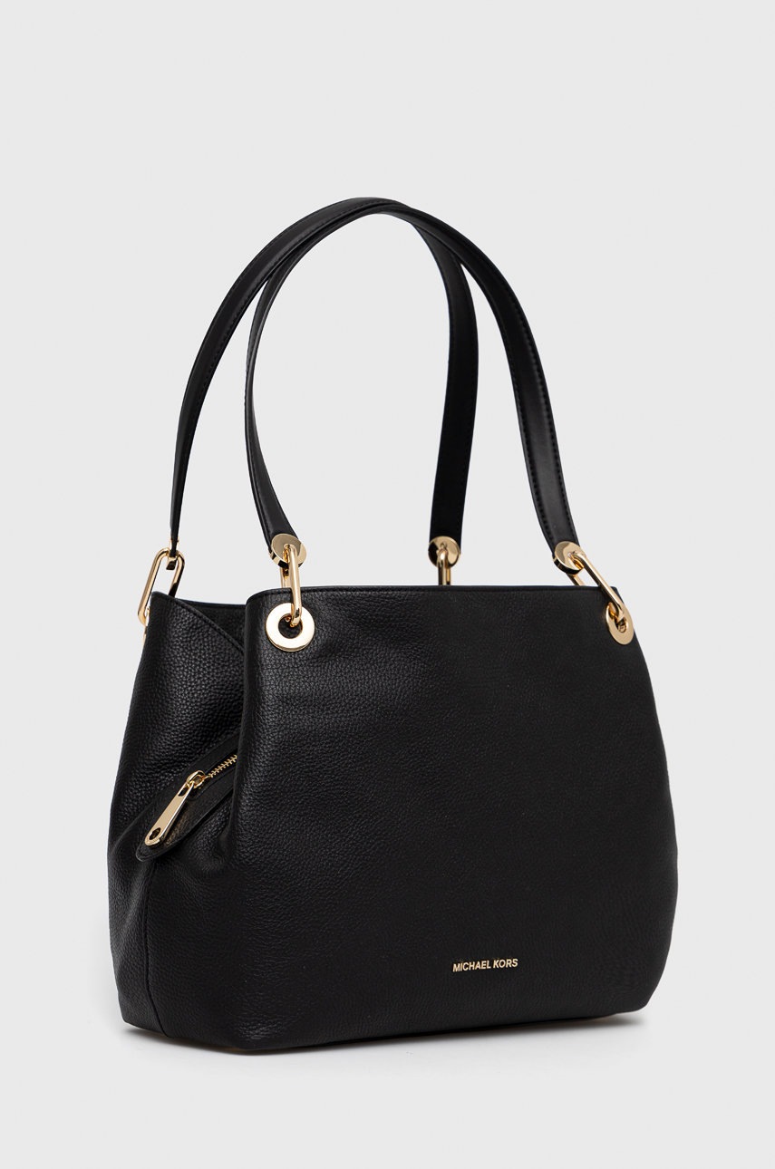 

Кожаная сумочка MICHAEL Michael Kors цвет чёрный