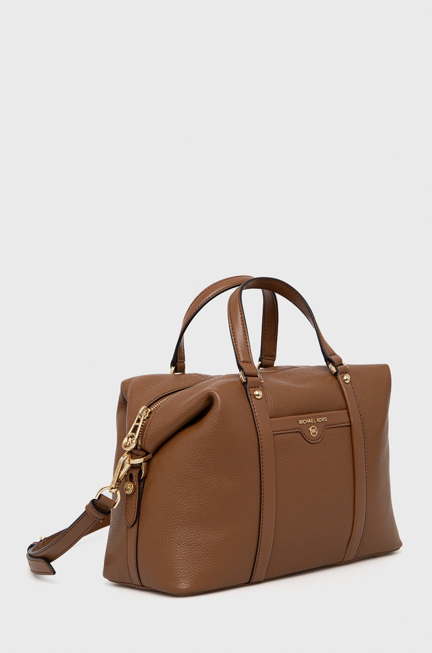 

Шкіряна сумочка MICHAEL Michael Kors колір коричневий