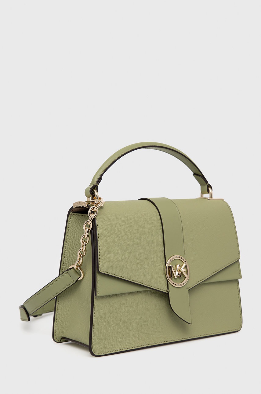 

Кожаная сумочка MICHAEL Michael Kors цвет зелёный