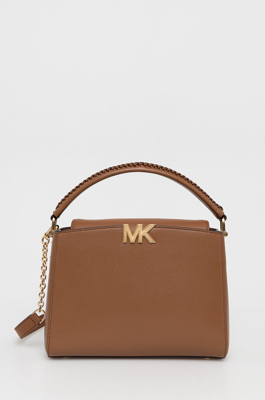 

Кожена чанта MICHAEL Michael Kors в кафяво, Кафяв