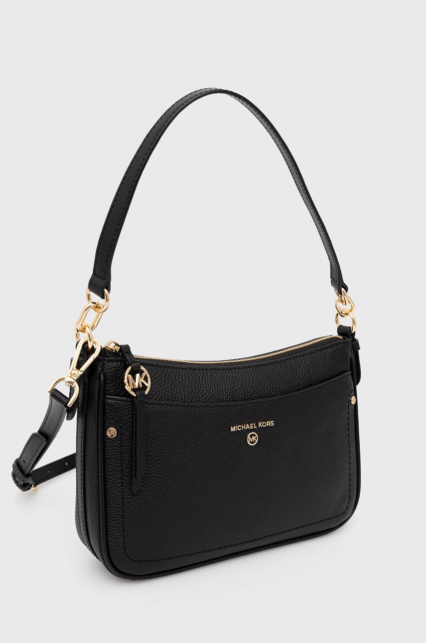 

Кожаная сумочка MICHAEL Michael Kors цвет чёрный