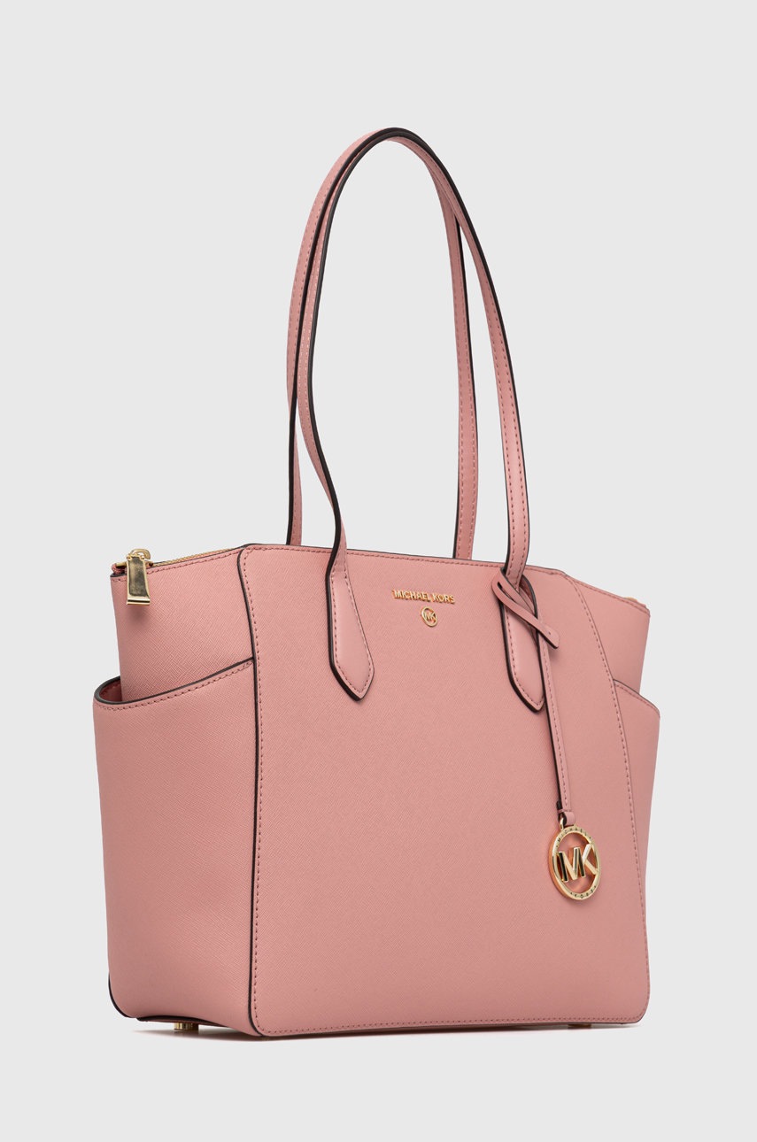 

Кожаная сумочка MICHAEL Michael Kors цвет розовый
