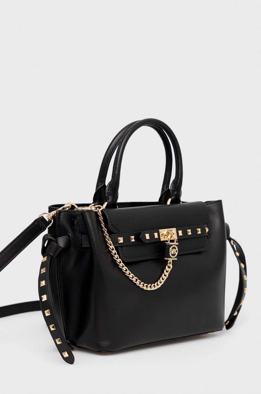 

Кожаная сумочка MICHAEL Michael Kors цвет чёрный
