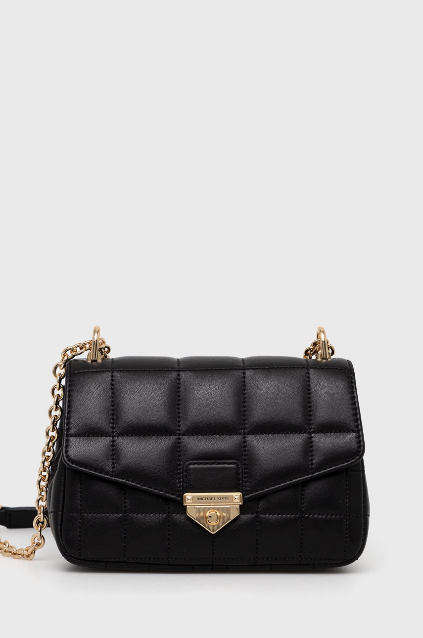 

Шкіряна сумочка MICHAEL Michael Kors колір чорний