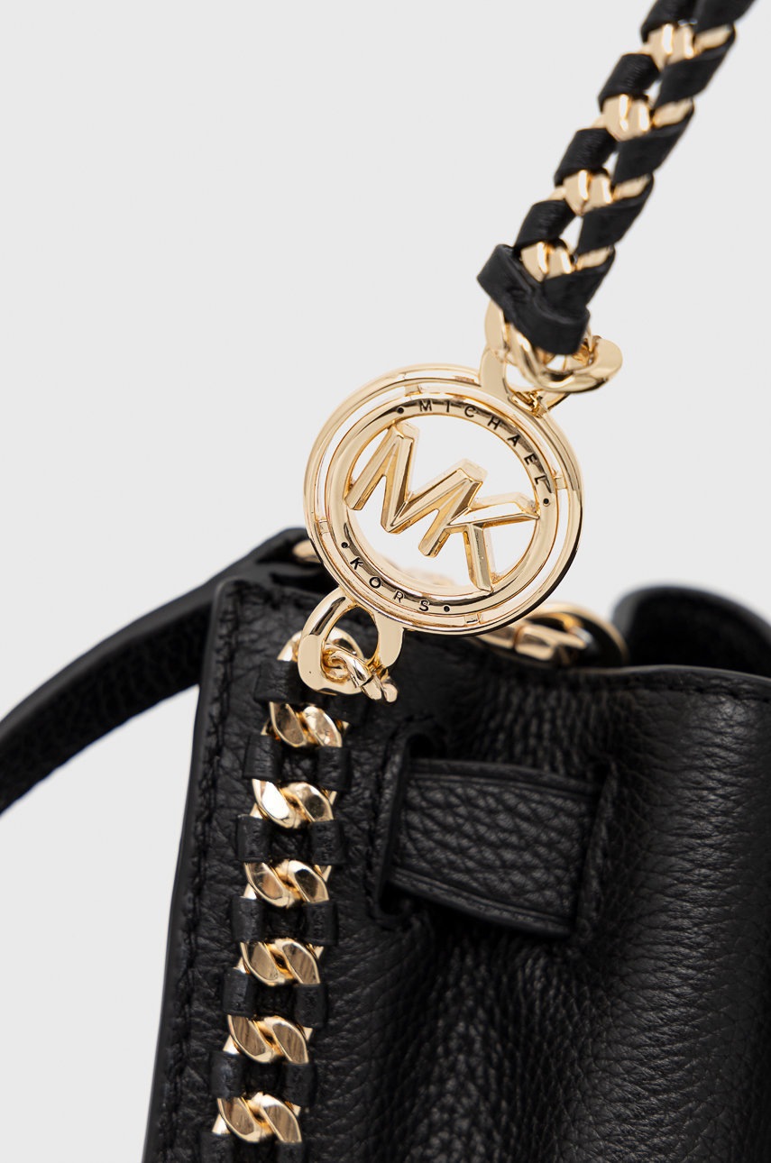 

Шкіряна сумочка MICHAEL Michael Kors колір чорний